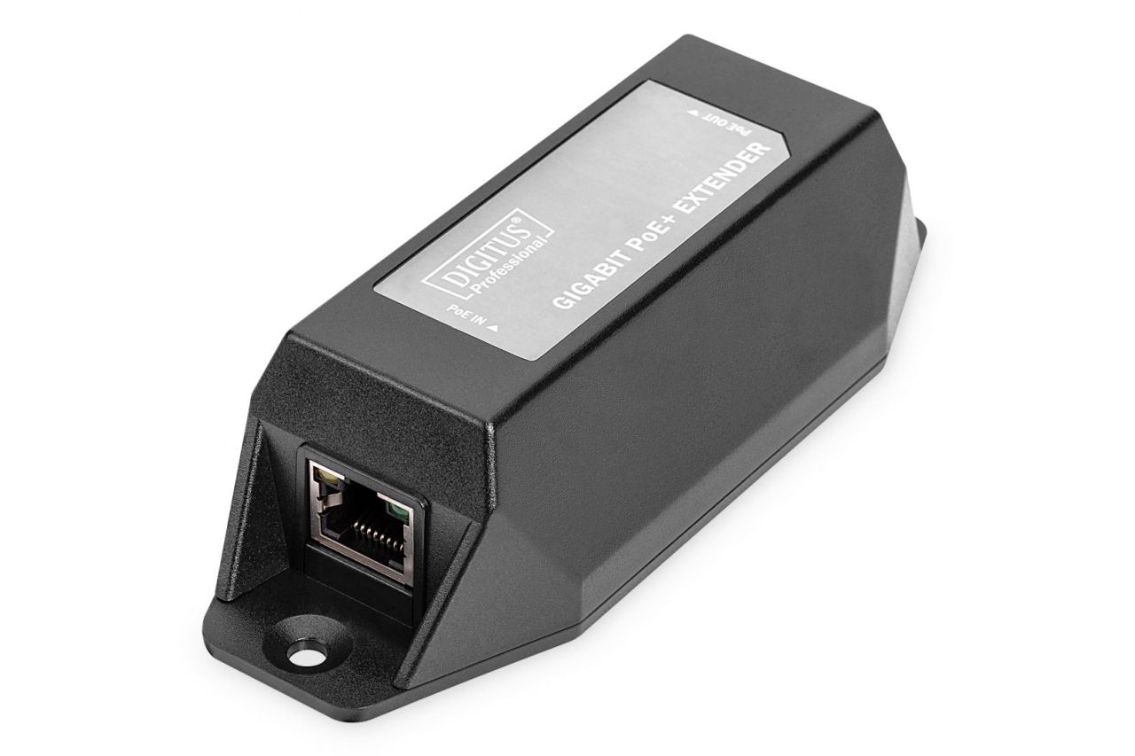 Digitus DN-95123 PoE adapter Gigabit Ethernet Black Digitus DN-95123 PoE adapter Gigabit Ethernet Black