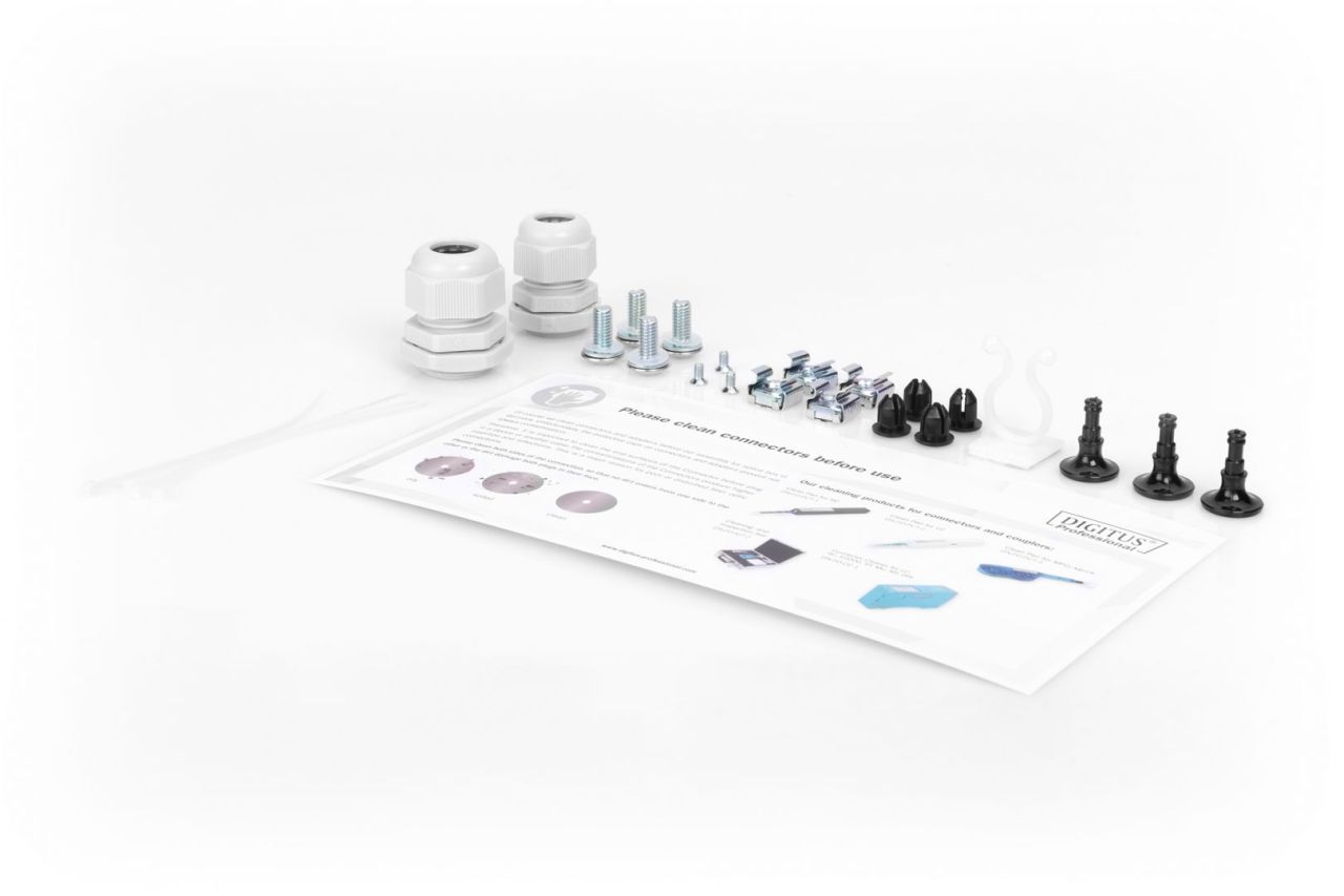 Digitus DN-96330/9 optikai adapter LC 1 dB Grey Digitus DN-96330/9 optikai adapter LC 1 dB Grey