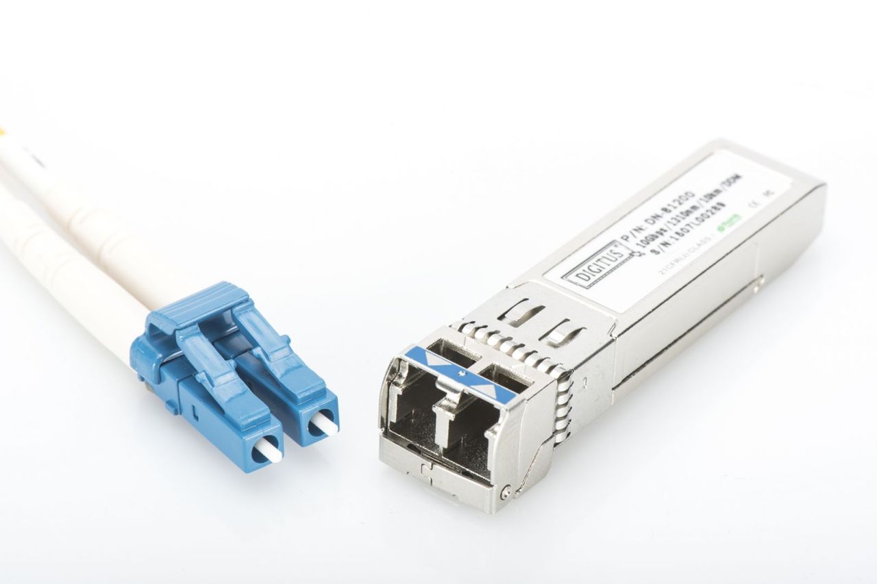 Digitus DN-81200 halózati adó-vevő modul Száloptikai 10000 Mbit/s mini-GBIC/SFP 850 nm Digitus DN-81200 halózati adó-vevő modul Száloptikai 10000 Mbit/s mini-GBIC/SFP 850 nm