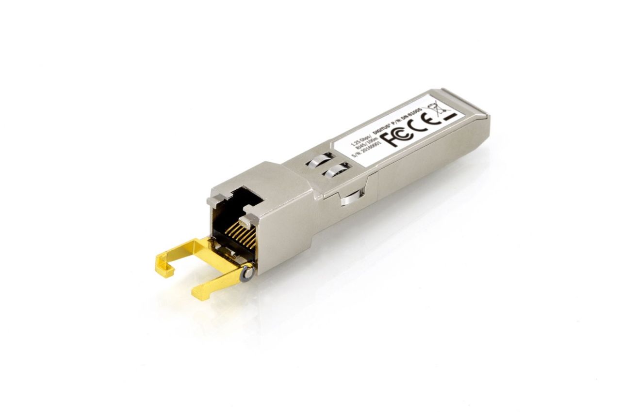 Digitus DN-81005 halózati adó-vevő modul Réz 1250 Mbit/s SFP