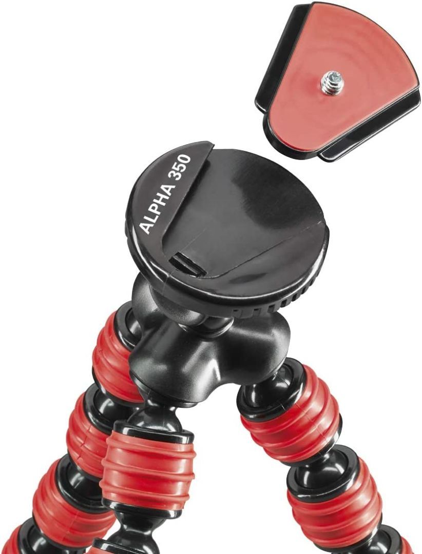 Cullmann Alpha 380 mobil camera stand Red