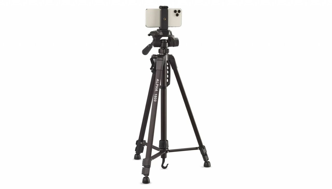 Cullmann Alpha 1800 mobile BT camera stand Black