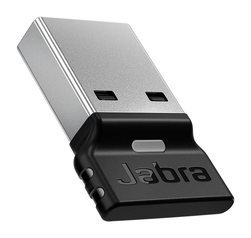 Jabra Link 390a MS Evolve2 Bluetooth Adapter Silver/Black