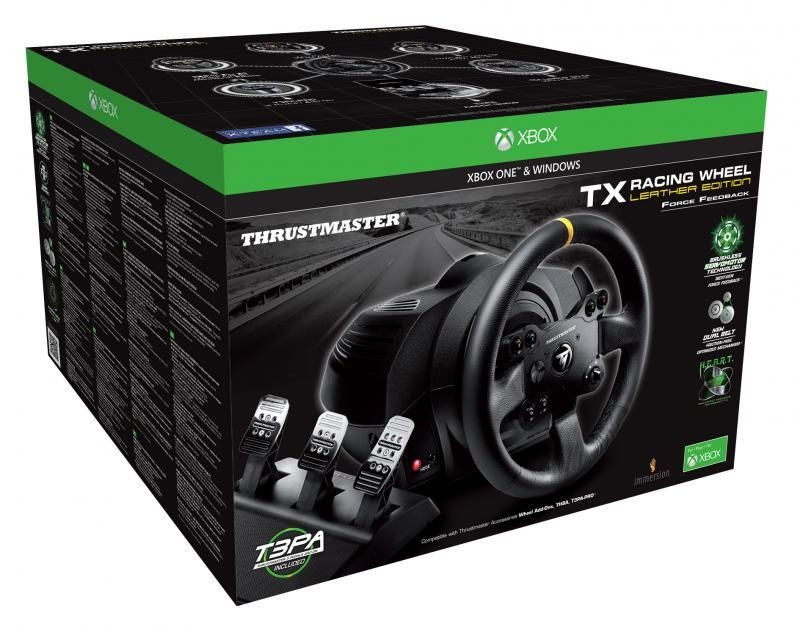 Thrustmaster TX Racing Leather Edition USB Kormány Black