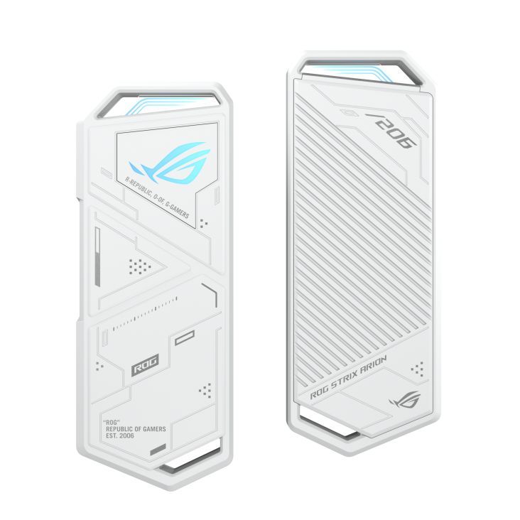Asus ROG Strix Arion M.2 NVMe SSD Enclosure White Asus ROG Strix Arion M.2 NVMe SSD Enclosure White