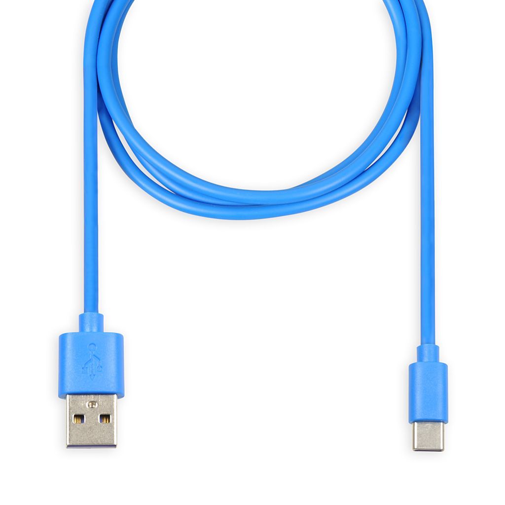 iBox IKUMTCB USB-A - USB-C Cable 1m Blue