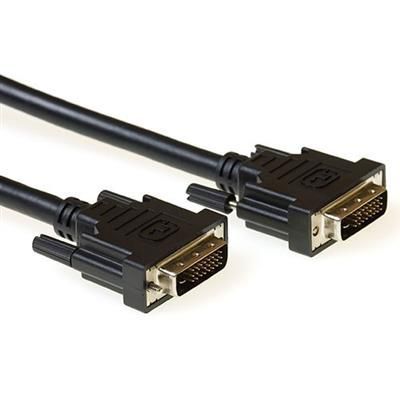 ACT DVI-D Dual Link cable male to male 1,5m Black ACT DVI-D Dual Link cable male to male 1,5m Black