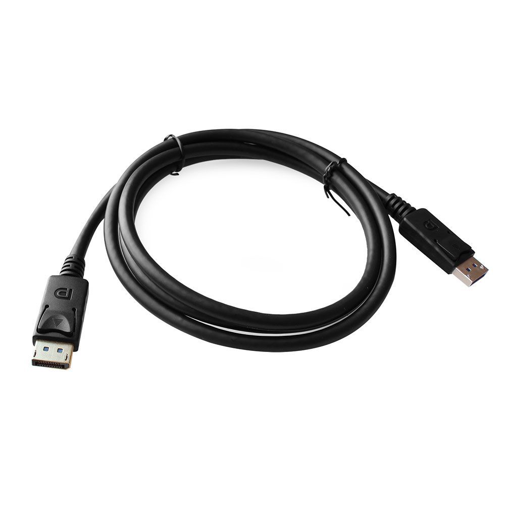 ACT DisplayPort 1.4 cable 8K male to male 2m Black ACT DisplayPort 1.4 cable 8K male to male 2m Black