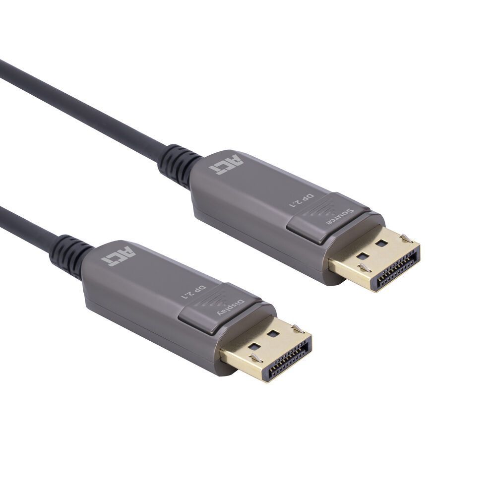 ACT 8K DisplayPort Active Optical Cable male/male 30m Black ACT 8K DisplayPort Active Optical Cable male/male 30m Black