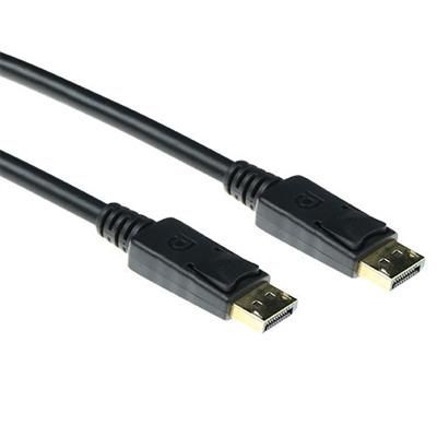 ACT DisplayPort male to DisplayPort male cable 2m Black ACT DisplayPort male to DisplayPort male cable 2m Black