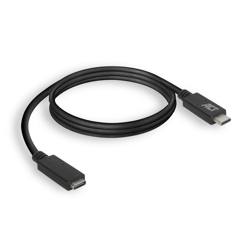 ACT AC7412 USB-C Extension Cable 2m Black ACT AC7412 USB-C Extension Cable 2m Black