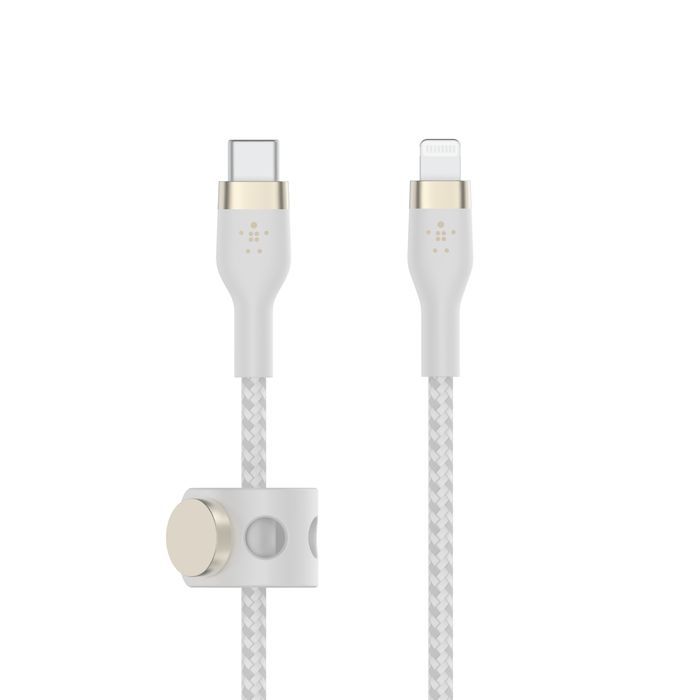 Belkin USB-C to Lightning male/male cable 2m White