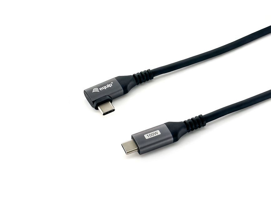 EQuip USB-C 2.0 to USB-C cable 1m Black