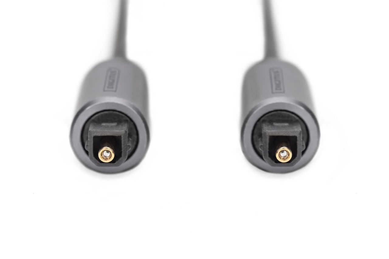 Digitus DB-510510-030-S Toslink Connection Cable Toslink to Toslink 3m Black Digitus DB-510510-030-S Toslink Connection Cable Toslink to Toslink 3m Black