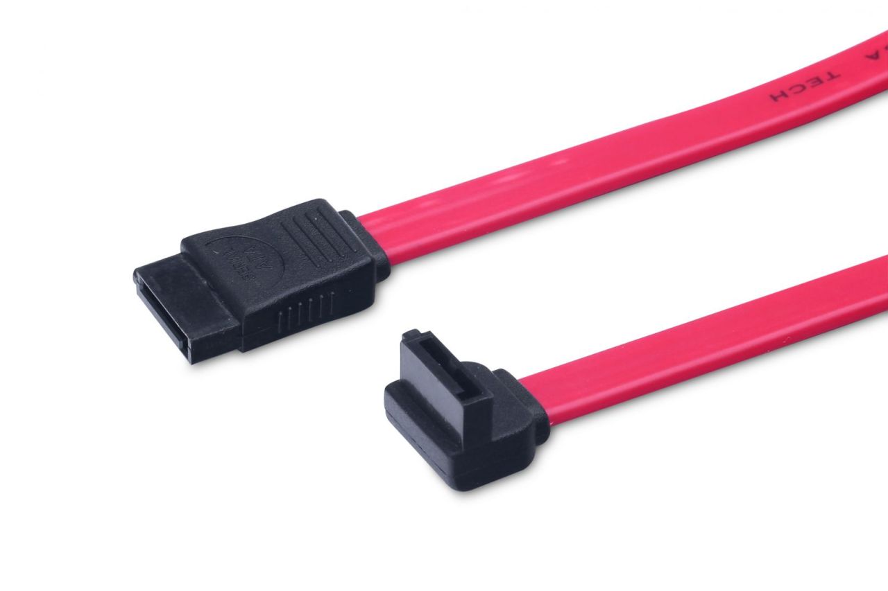 Assmann SATA connection cable 0,5m Red