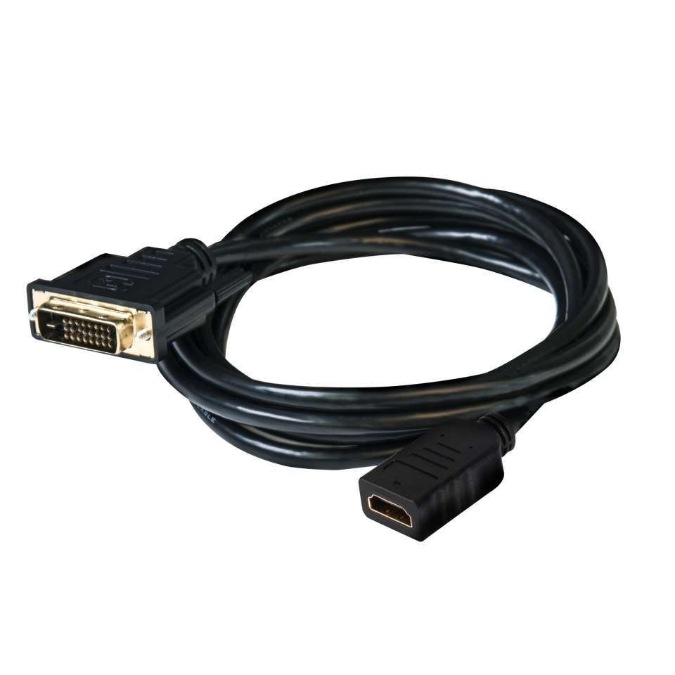 Club3D DVI-D (Dual Link) to HDMI 1.4 Cable M/F 2m Black