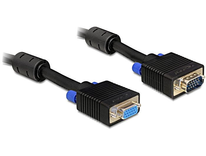 DeLock Extension cable SVGA 1m male-female DeLock Extension cable SVGA 1m male-female