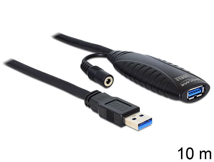 DeLock Cable USB 3.0 Extension, active 10m DeLock Cable USB 3.0 Extension, active 10m