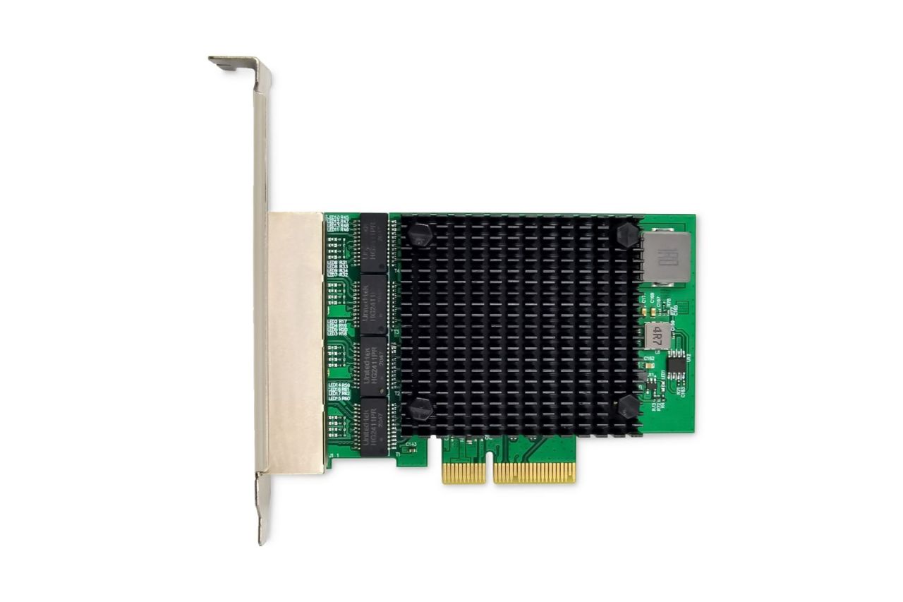 Digitus DN-10136 4-port 2,5 Ethernet network card