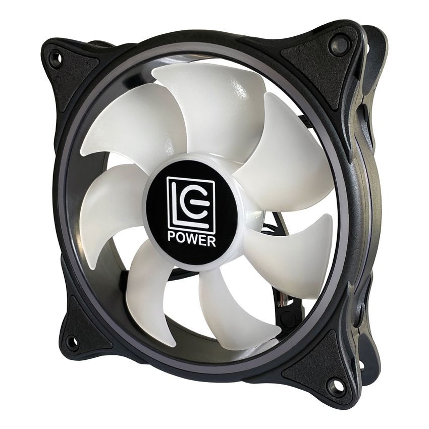 LC Power LC-CF-120-ARGB-B 120mm ARGB Case Fan Black