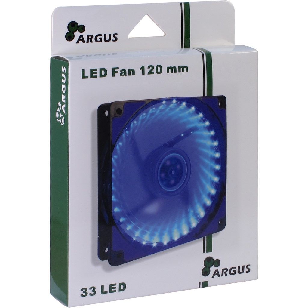 Inter-Tech Argus L-12025 120mm Blue