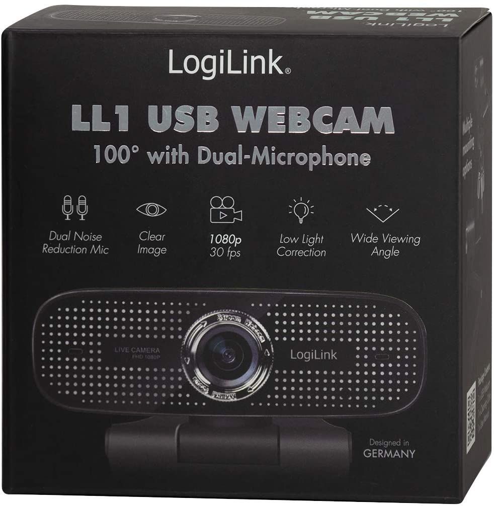 Logilink LL11 Webkamera Black