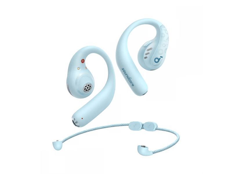 Soundcore AeroFit Pro Bluetooth Headset Blue