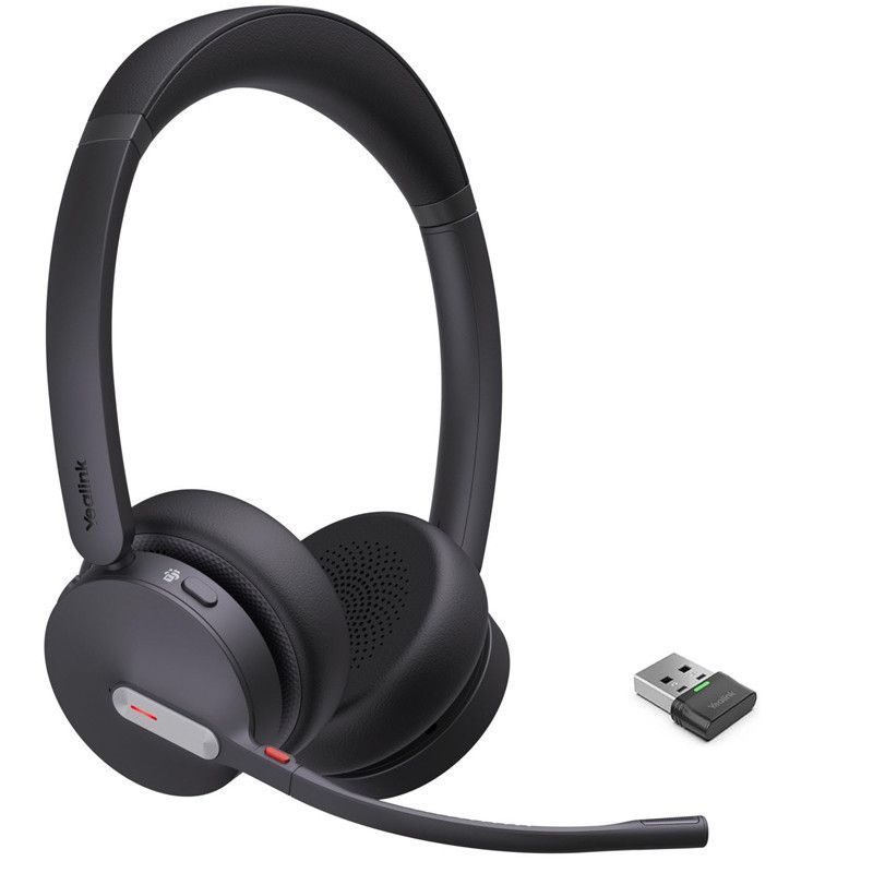 Yealink WH64 Hybrid Dual UC Bluetooth/DECT Headset Black