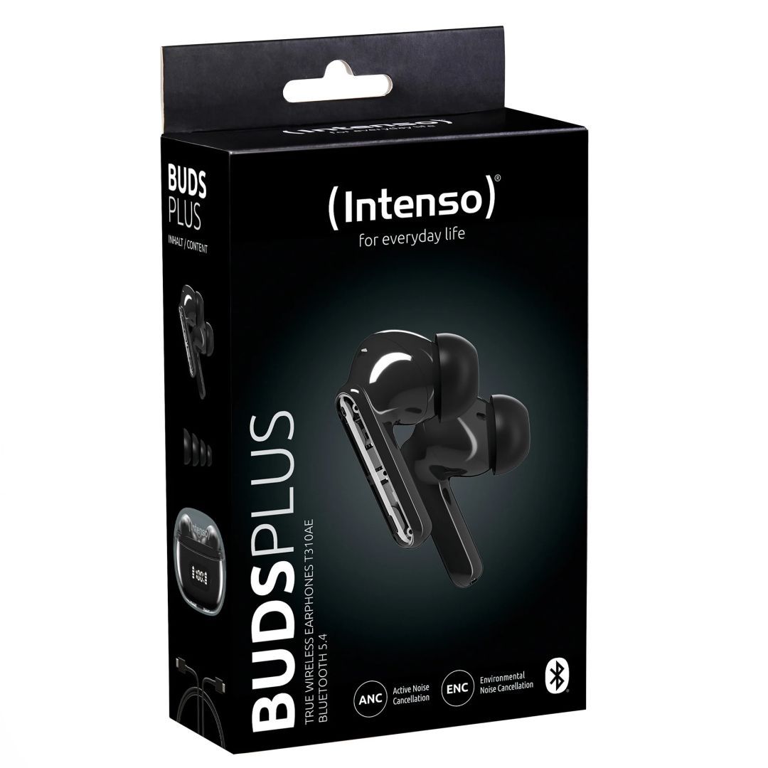 Intenso Buds Plus T310AE ANC Bluetooth Headset Black