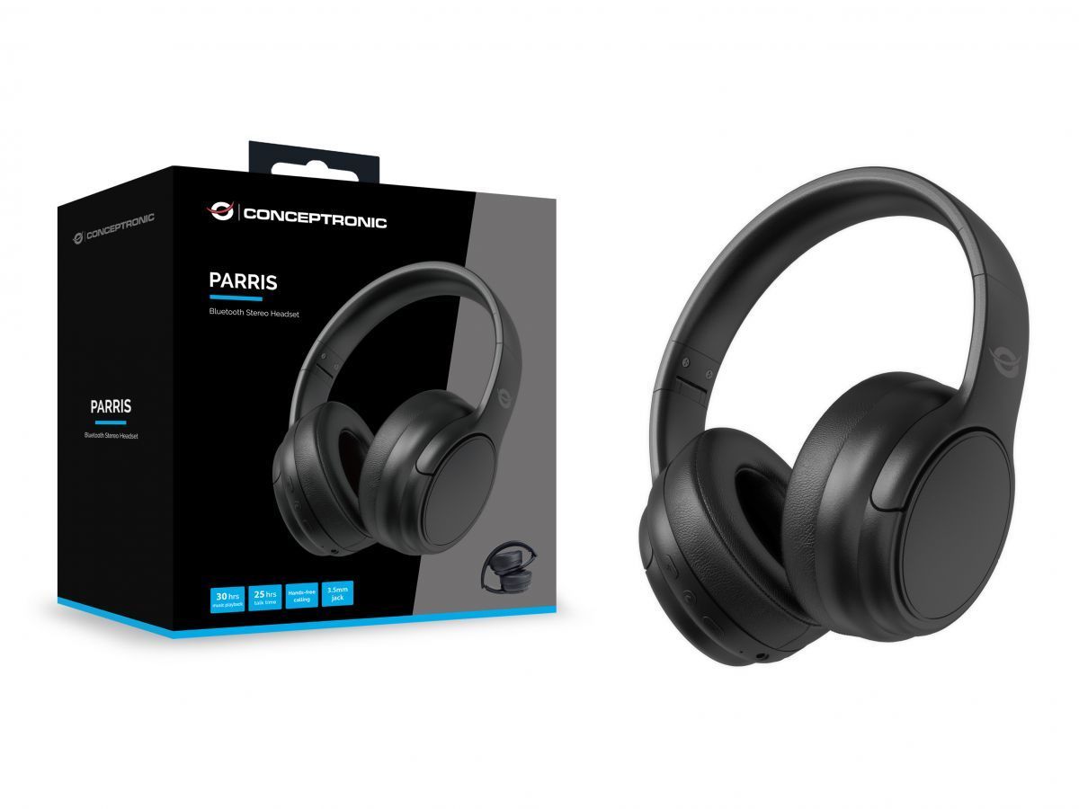 Conceptronic PARRIS03B Bluetooth Headset Black