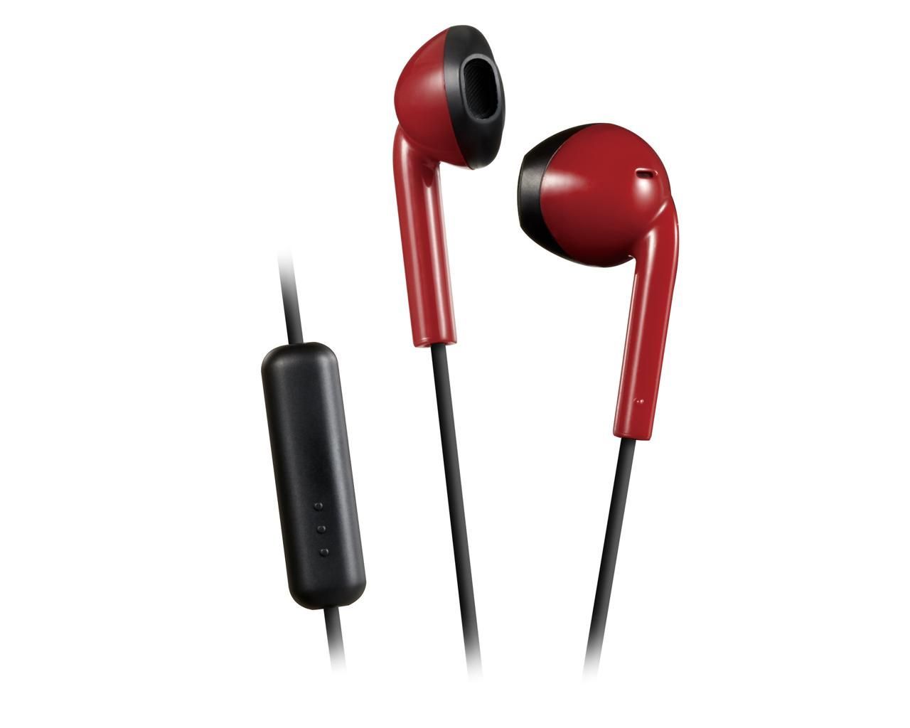 JVC HA-F19M Retro Headset Red/Black