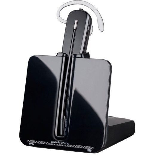 Poly Plantronics CS540A (RJ11) Wireless DECT Headset Black