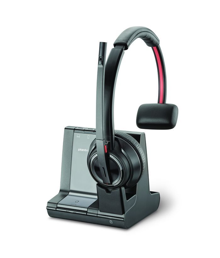 Poly Plantronics Savi 8210-M UC USB-A DECT Headset Black