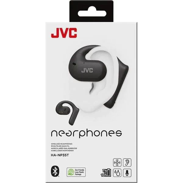 JVC HA-NP35T-B-U Nearphones Bluetooth Headset Black