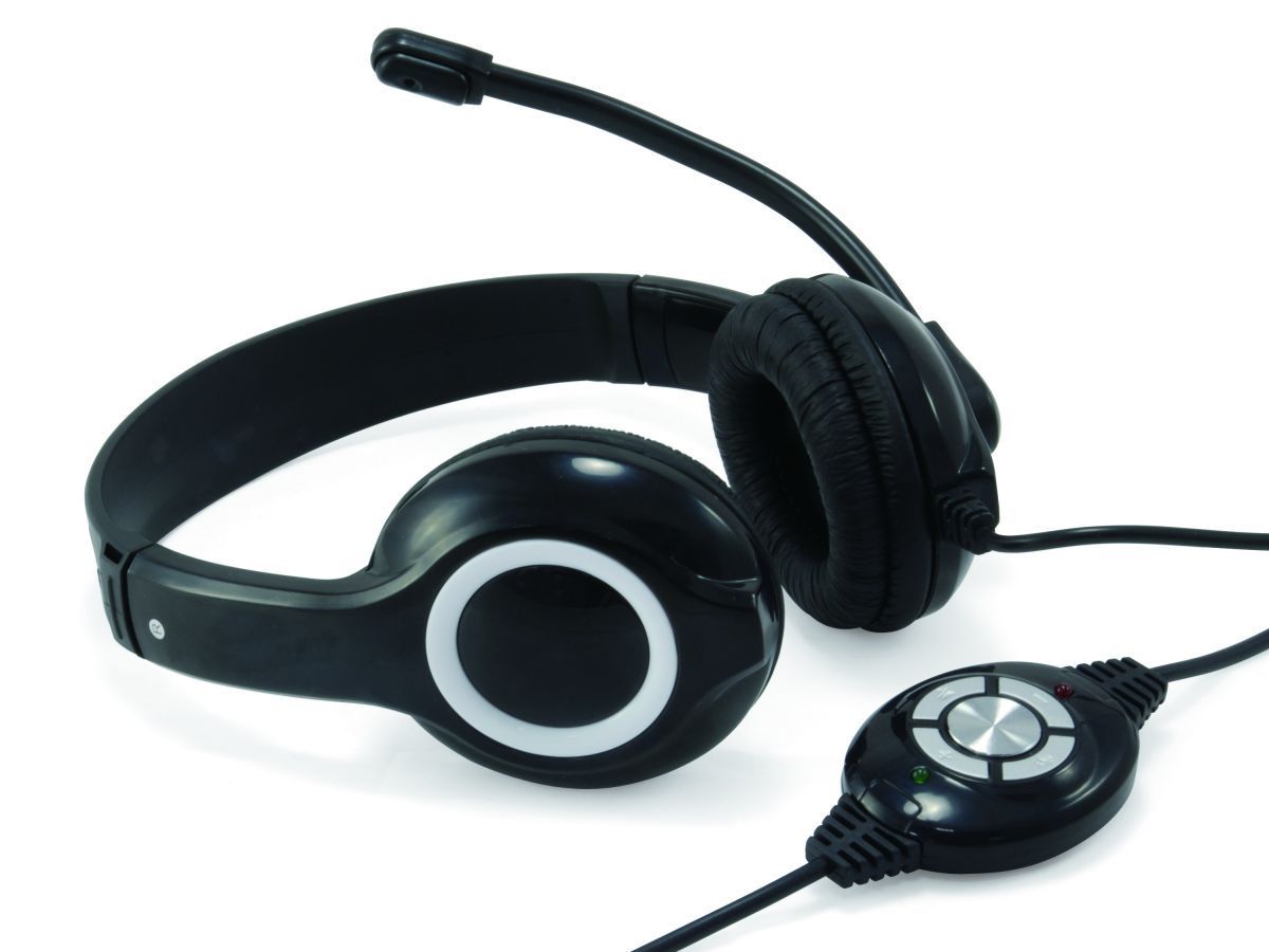 Conceptronic CCHATSTARU2B Headset Black