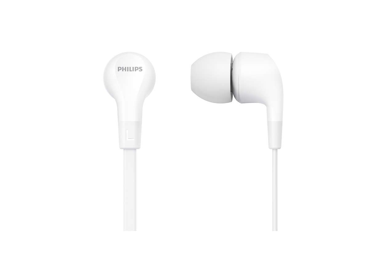 Philips TAE1105WT Headset White