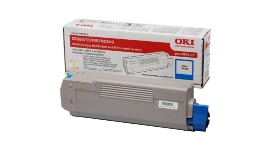 Oki C5850 Cyan toner