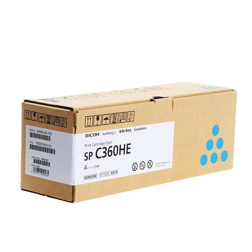 Ricoh SPC360HE Cyan toner