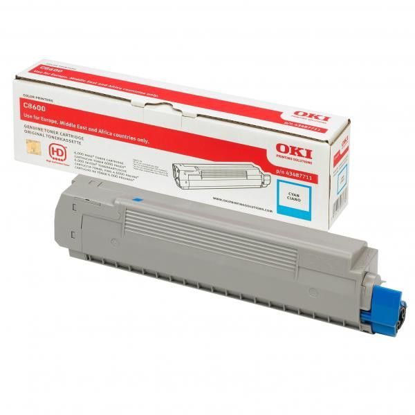 Oki C8600 Cyan toner