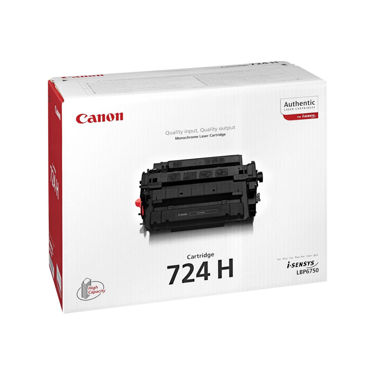 Canon CRG 724H Black toner Canon CRG 724H Black toner
