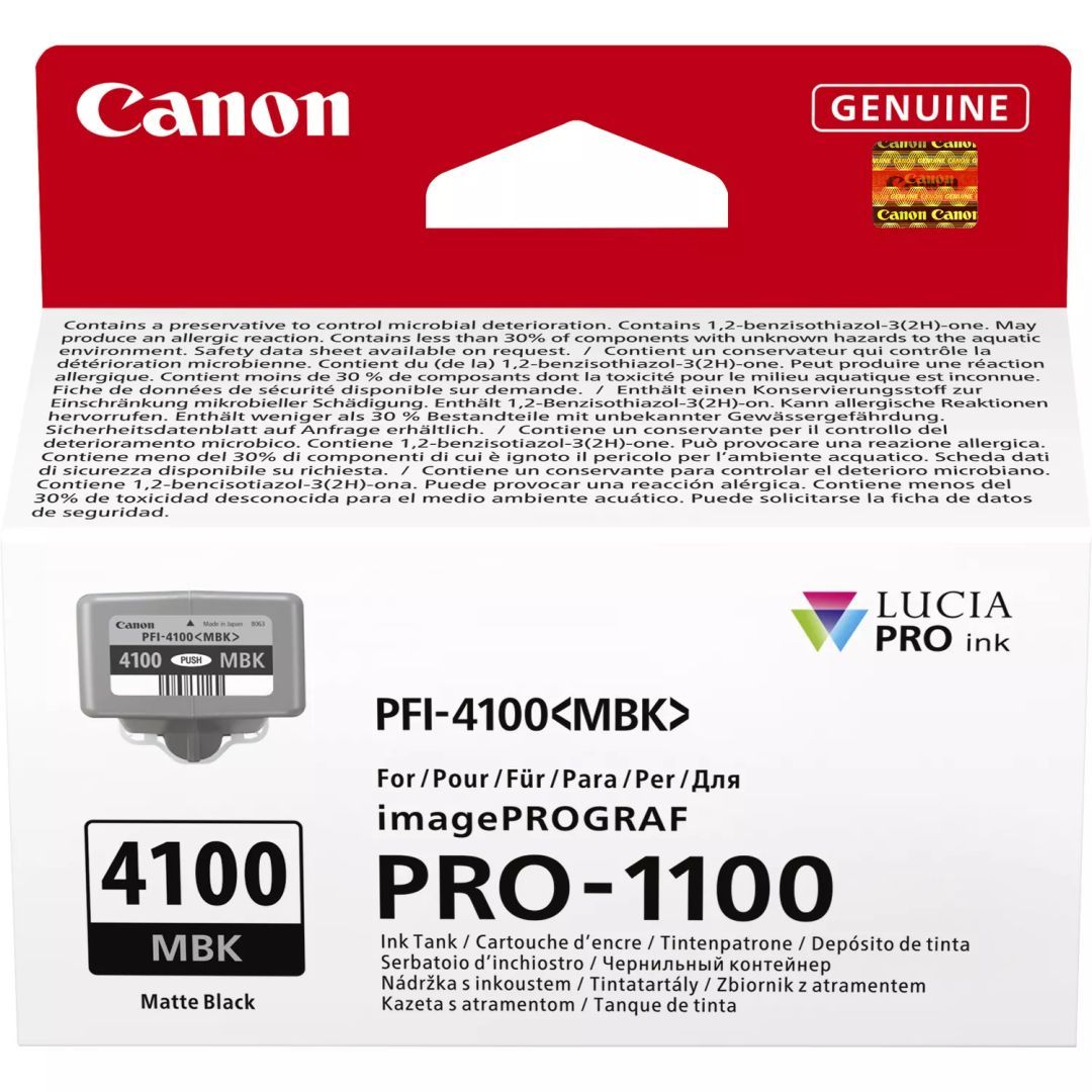 Canon PFI-4100 Matte Black tintapatron Canon PFI-4100 Matte Black tintapatron