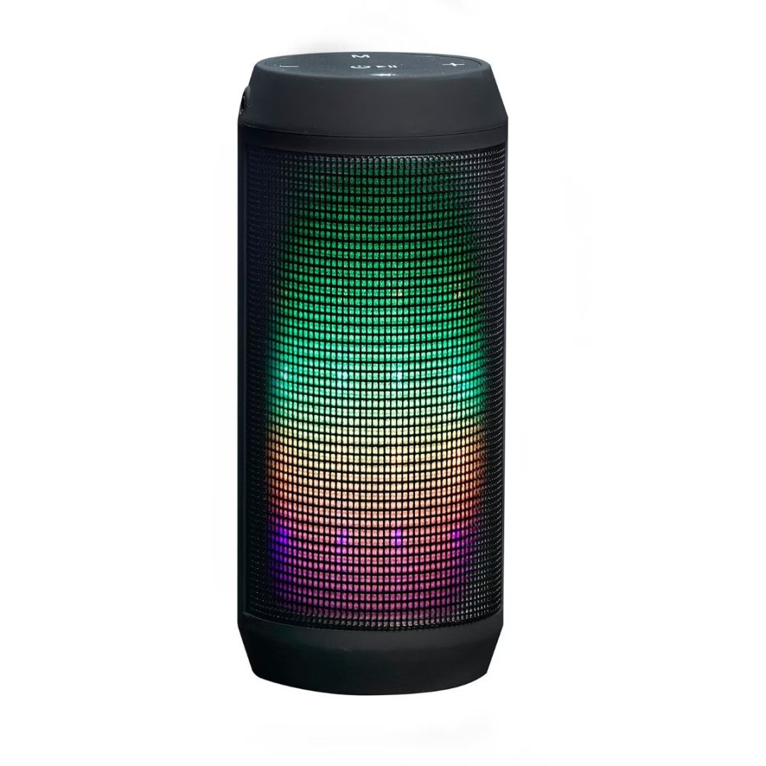 Esperanza Fado Bluetooth Speaker FM LED Light Black