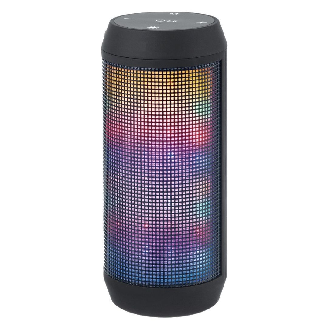 Esperanza Fado Bluetooth Speaker FM LED Light Black