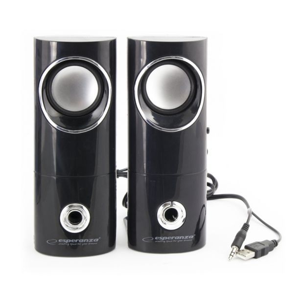 Esperanza EP121 Beat Stereo speakers 2.0 Black