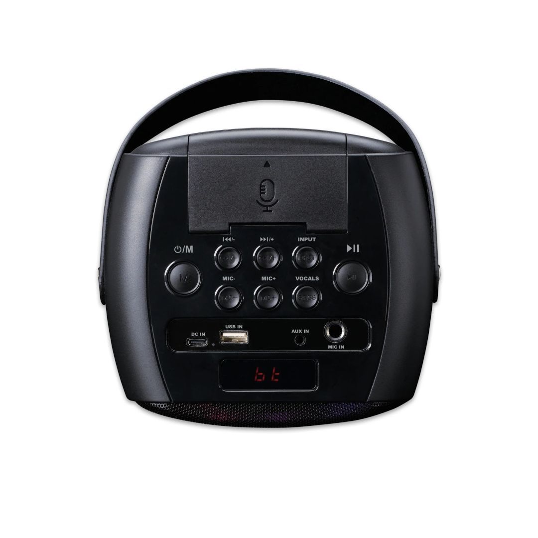 Lenco BTC-060BK Karaoke system with Bluetooth Black