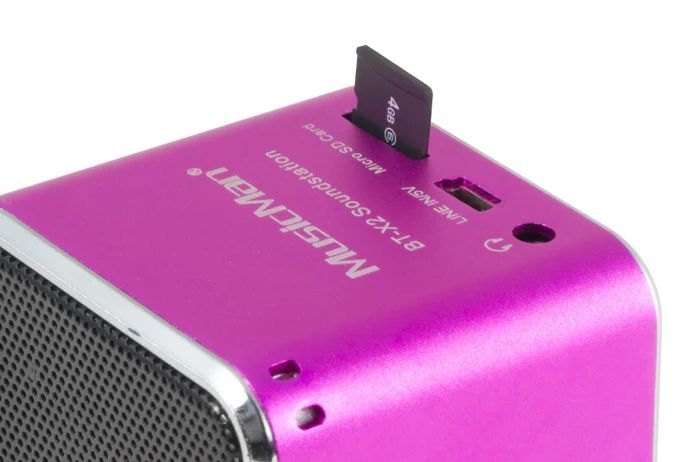 Technaxx BT-X2 Mini Wireless Soundstation Pink