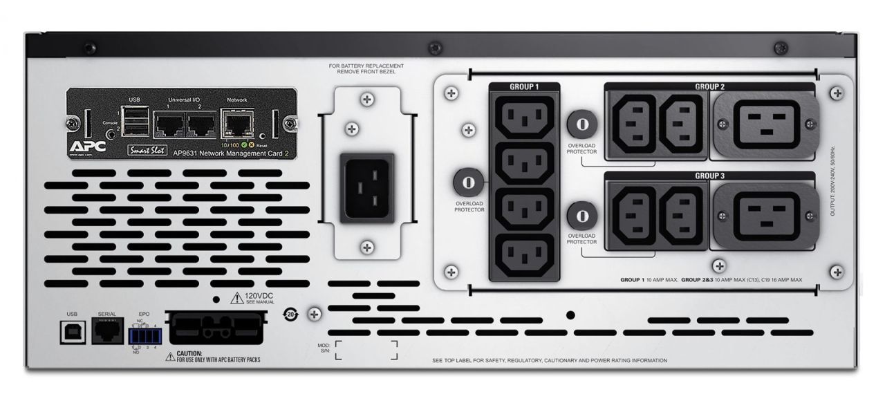 APC SMX2200HVNC Smart-UPS X Line Interactive LCD 2200VA UPS