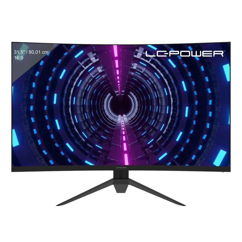 LC Power 31,5" LC-M32-QHD-165-C-V2 LED Curved