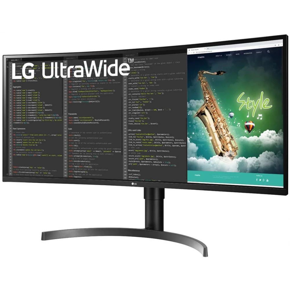 LG 35" 35WN75CP-B LED Curved