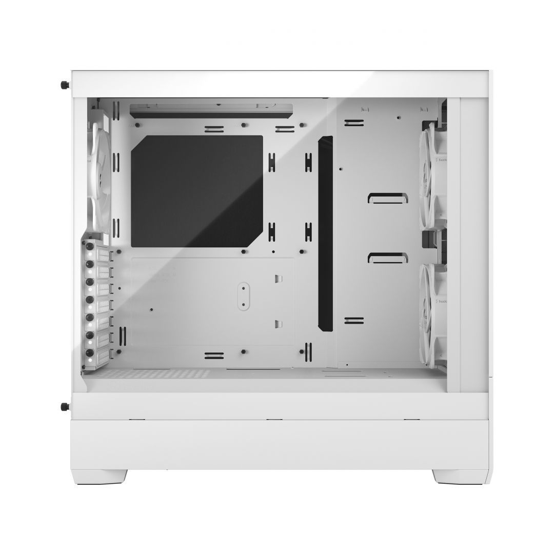 Fractal Design Pop Silent Tempred Glass White